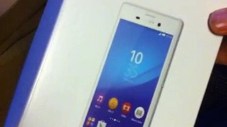 Sony Xperia m4 aqua - Unboxing