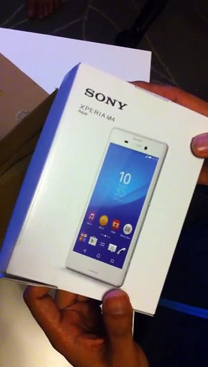 Sony Xperia m4 aqua - Unboxing