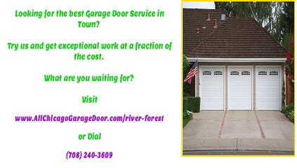 Professional Garage Door Repair in River Forest, IL