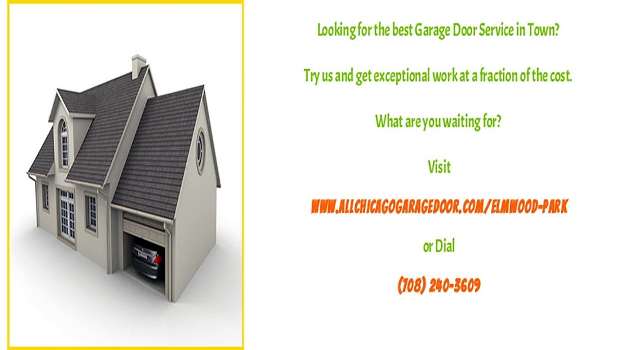 Elmwood Park, IL Garage Door Repair Services
