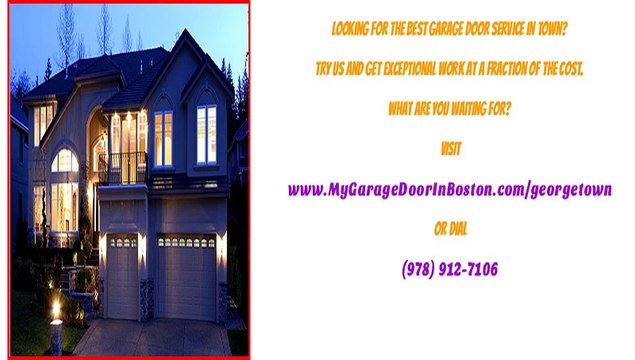 Georgetown, MA Garage Door Repair Specialists