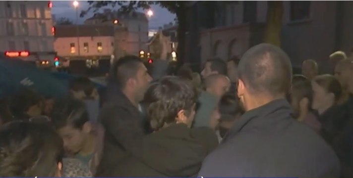 Des réfugiés Syrien éjectés d'un parc municipal à Saint-Ouen