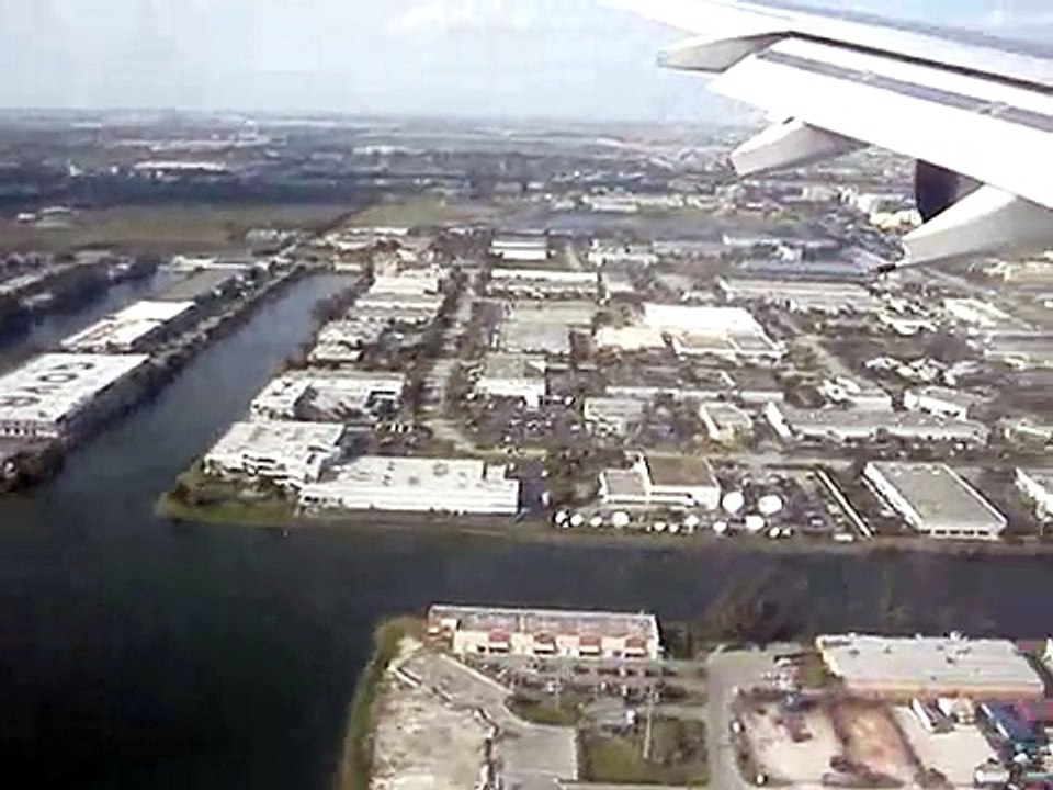 Aterrizando en Miami