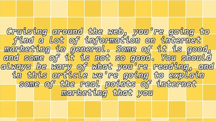 Ways To Make The Internet Work For Your Business