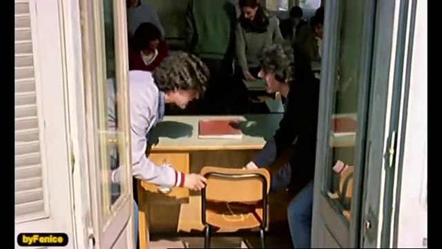 Il preside assiste la lezione Anna Maria Rizzoli, Lino Banfi e Carletto Sposito