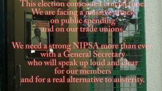 Vote Patrick Mulholland for NIPSA General Secretary