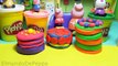 Peppa Pig Kinder Surprise eggs 2015 | Peppa Pig Play Doh Frozen egg Surprise toys unboxing