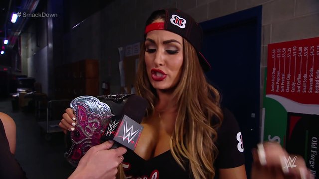 Charlotte interrupts Divas Champion Nikki Bella_ SmackDown, September 10, 2015