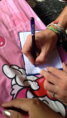 My kev written my name in thai.