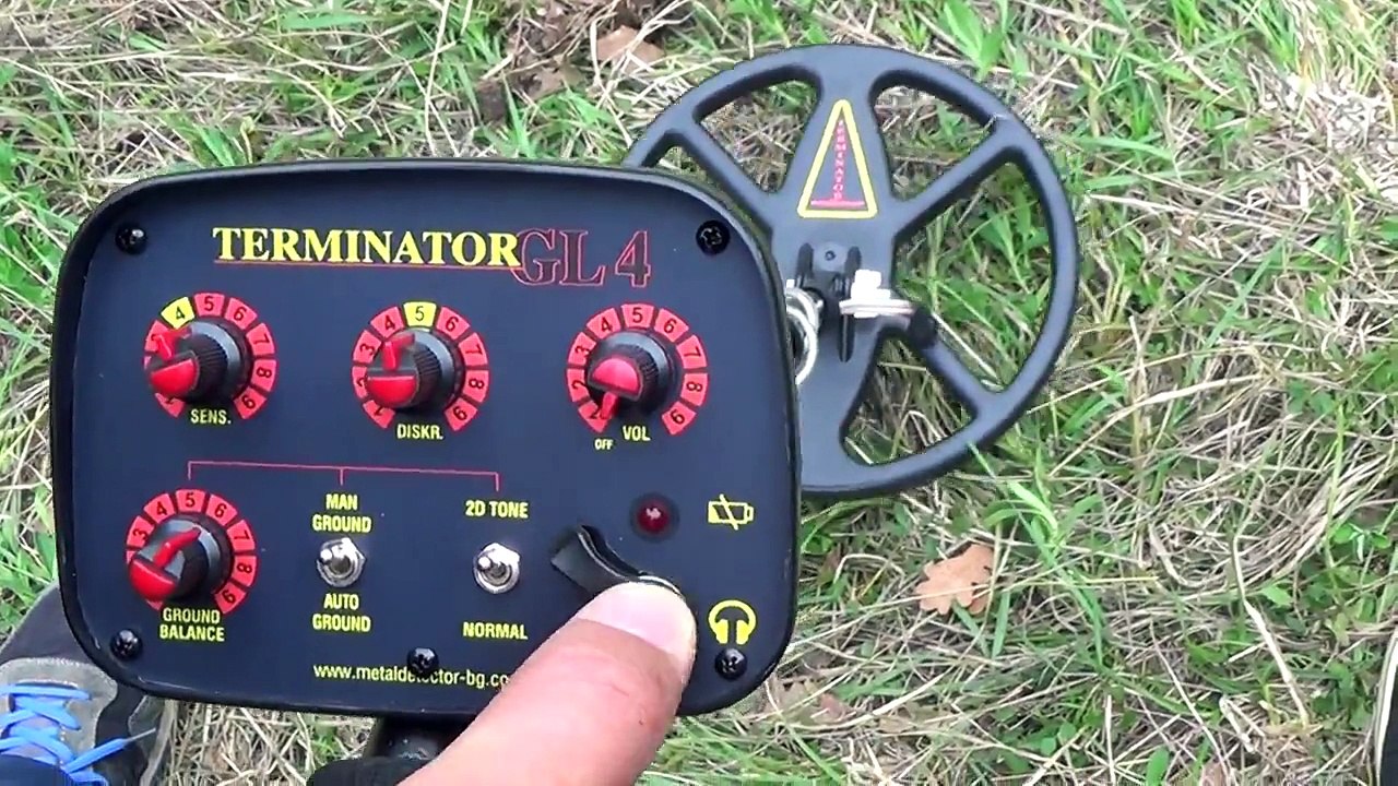 Metaldetector Terminator GL4