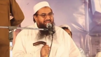 Video herunterladen: Hafiz Saeed warns India to free Kashmir