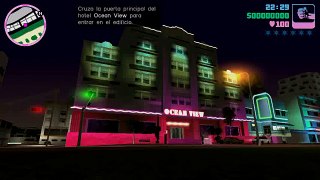 Probando Grand Theft Auto Vice City :O