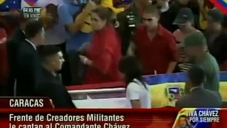 Destacados cantores venezolanos entonan canciones de Alí Primera al Comandante Chávez