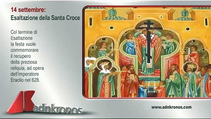 Il Santo di oggi, ESALTAZIONE DELLA SANTA CROCE