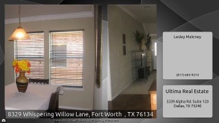 8329 Whispering Willow Lane, Fort Worth , TX 76134