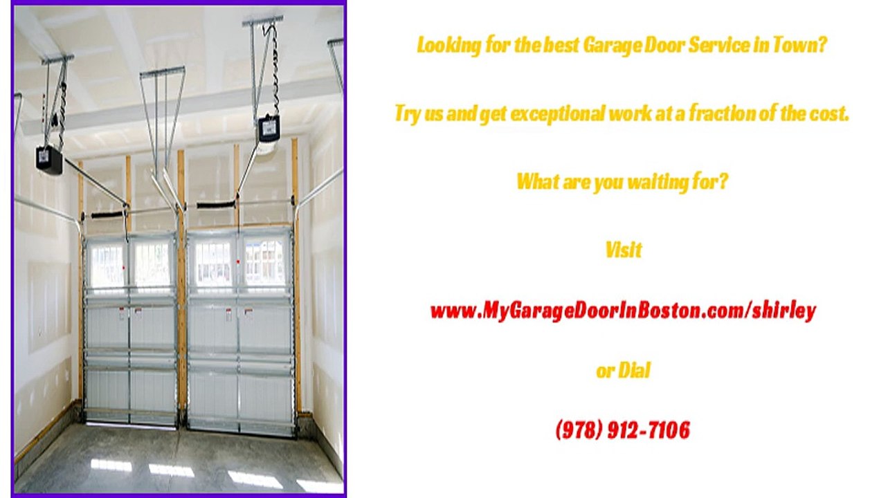 Shirley, MA Garage Door Repair Opener Services