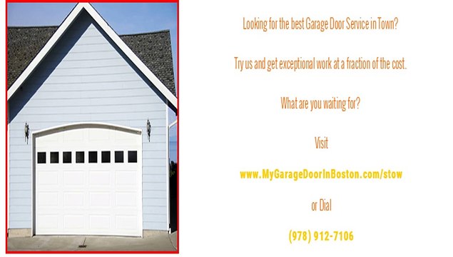Expert Garage Door Repair in Stow, MA