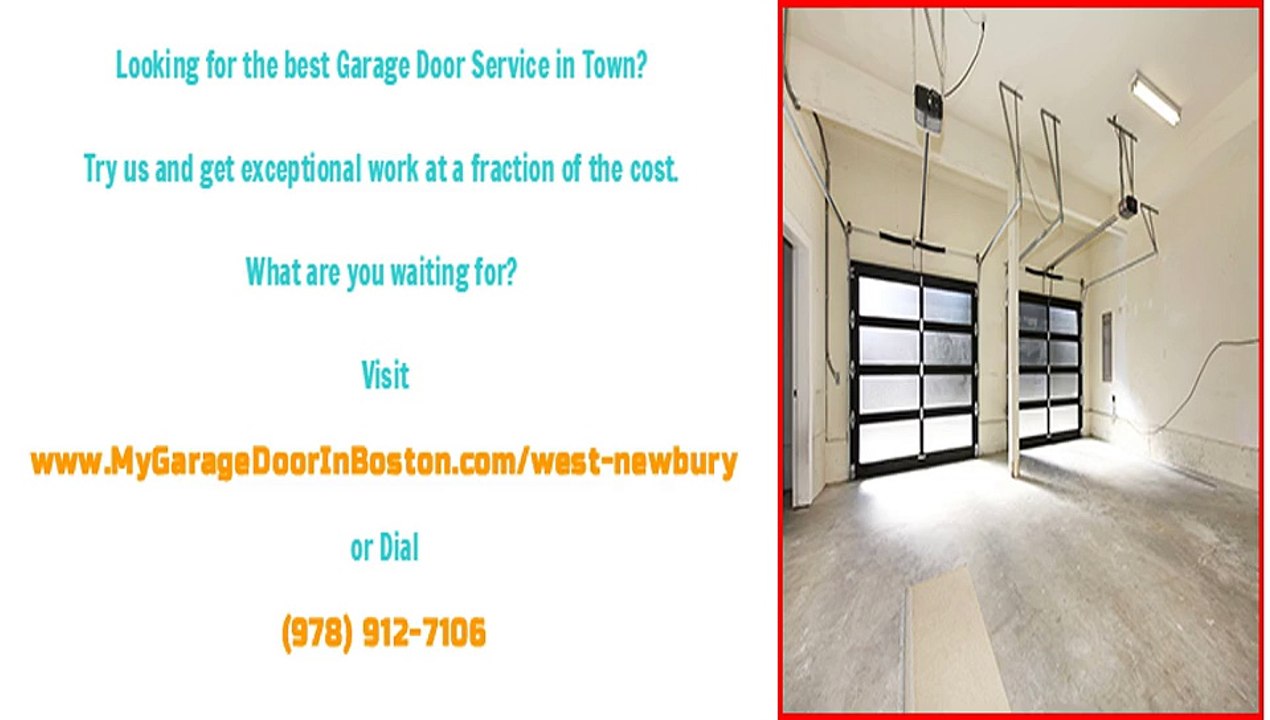 Garage Door Repair Services in West Newbury, MA