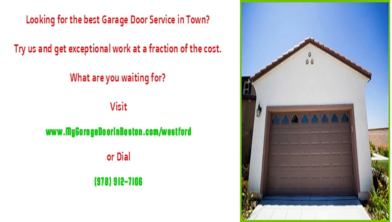 Expert Garage Door Repair in Westford, MA