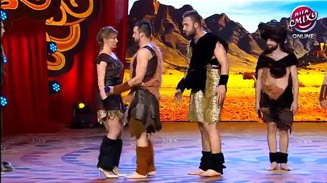 Танец - Заинька и Елена Кравец - Лига смеха, Прикольное видео