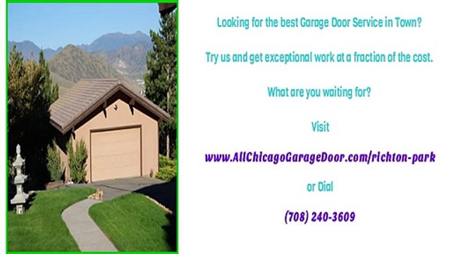 Richton Park, IL Professional Garage Door Repair