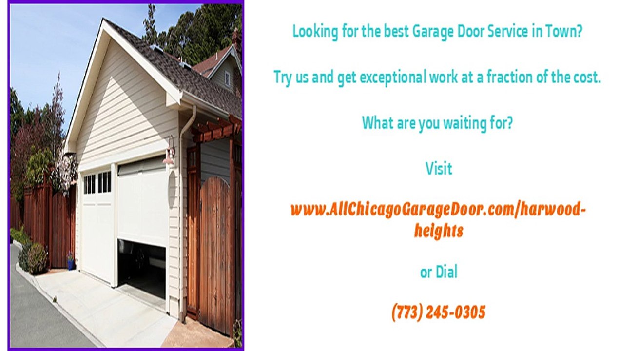 Garage Door Repairs, Service and Installations in Harwood Heights, IL
