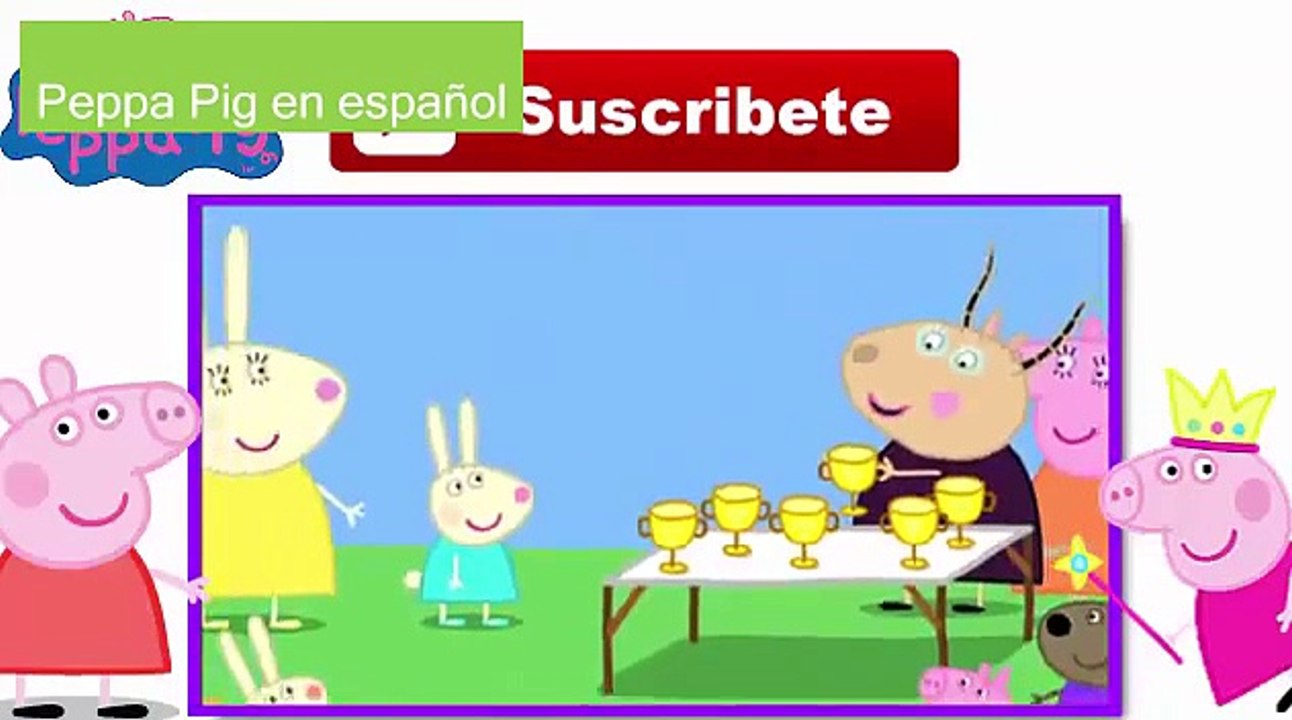 Peppa Pig en Español - Carrera en la Escuela - La Competencia
