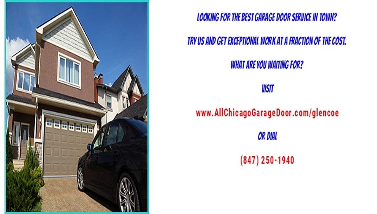 Garage Door Repair Services in Glencoe, IL