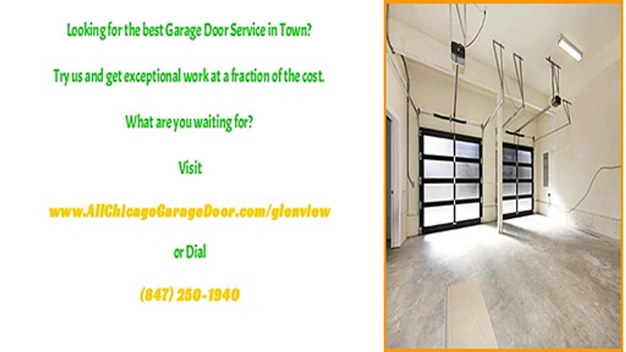 Garage Door Repairs, Service and Installations in Glenview, IL