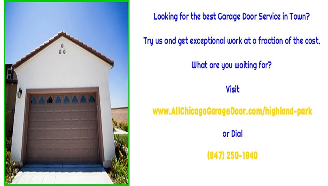 Highland Park, IL Garage Door Repair Services