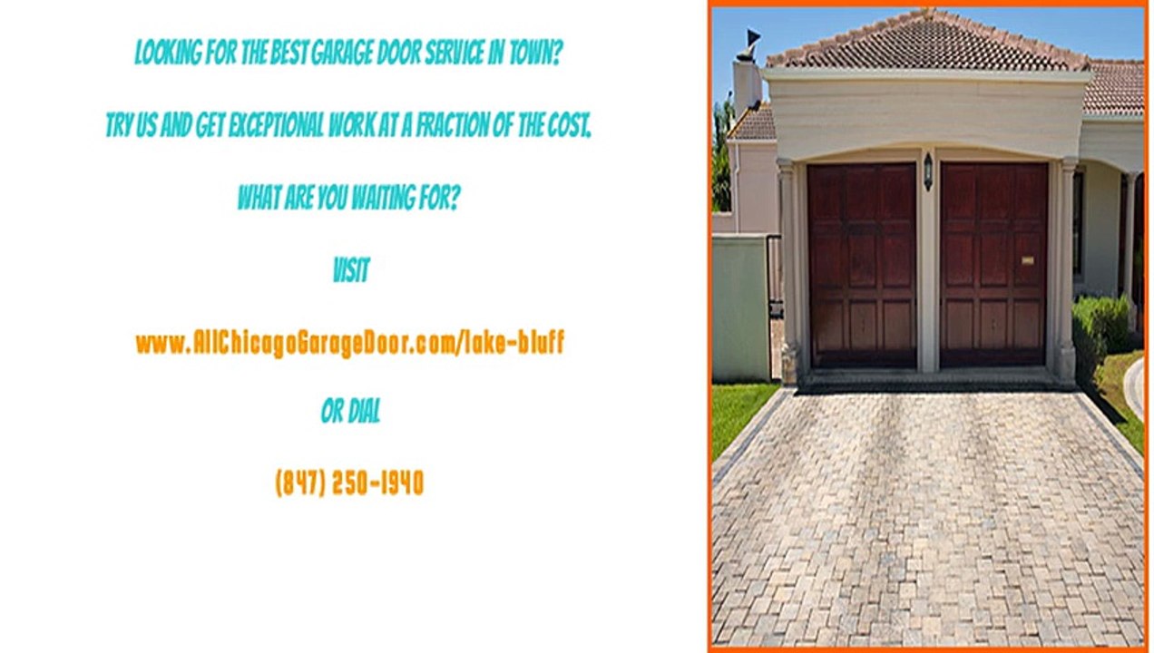 Garage Door Repair Services in Lake Bluff, IL
