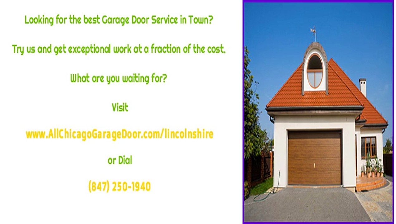 Lincolnshire, IL Garage Door Repair Services