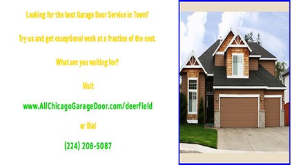 Garage Door Repairs, Service and Installations in Deerfield, IL