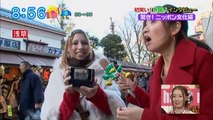 [NagatoPyon]ズームイン!!（2012年1月1日）日本のテレビに出ました!