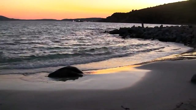 Tramonto a punta molentis