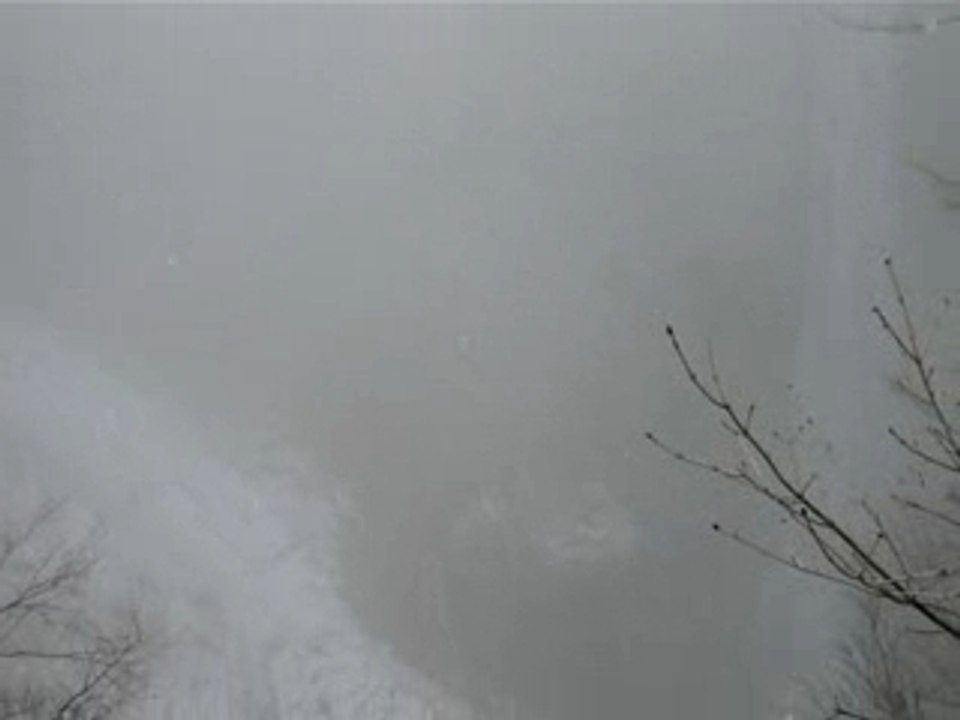 Une chute d'eau