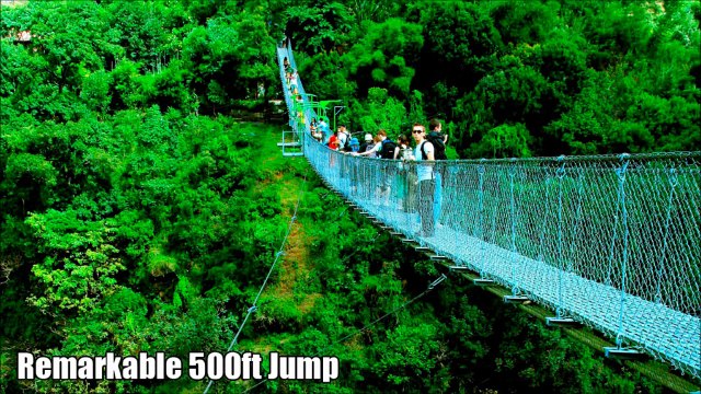 525 Feet Thrilling Bungee Jumping in Nepal, The 3rd Highest Natural Jump in World!