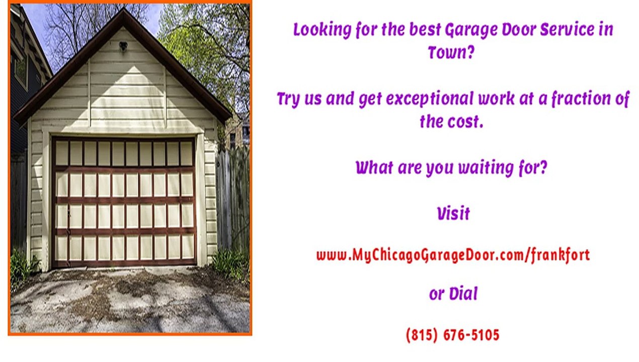Frankfort, IL Garage Door Repair Services