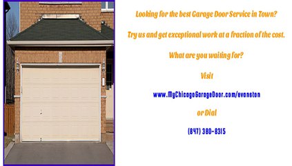 Garage Door Repair Services in Evanston, IL