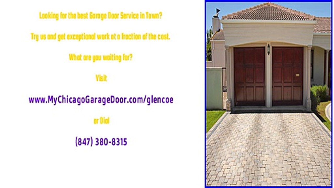 Garage Door Repairs, Service and Installations in Glencoe, IL