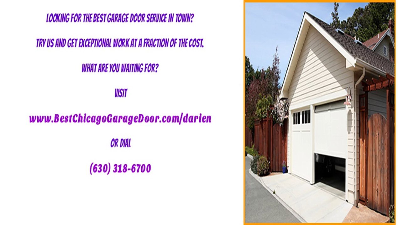 Garage Door Repairs, Service and Installations in Darien, IL