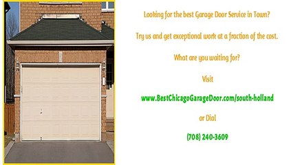 South Holland, IL Professional Garage Door Repair
