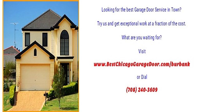 Burbank, IL Garage Door Repairs, Service and Installations