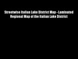 Streetwise Italian Lake District Map - Laminated Regional Map of the Italian Lake District