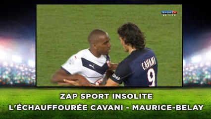 L'échauffourée Cavani - Maurice-Belay Zap sport insolite