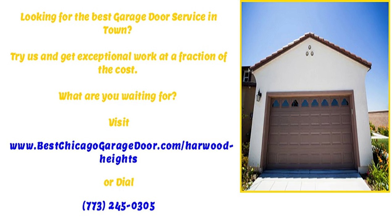 Garage Door Repairs, Service and Installations in Harwood Heights, IL