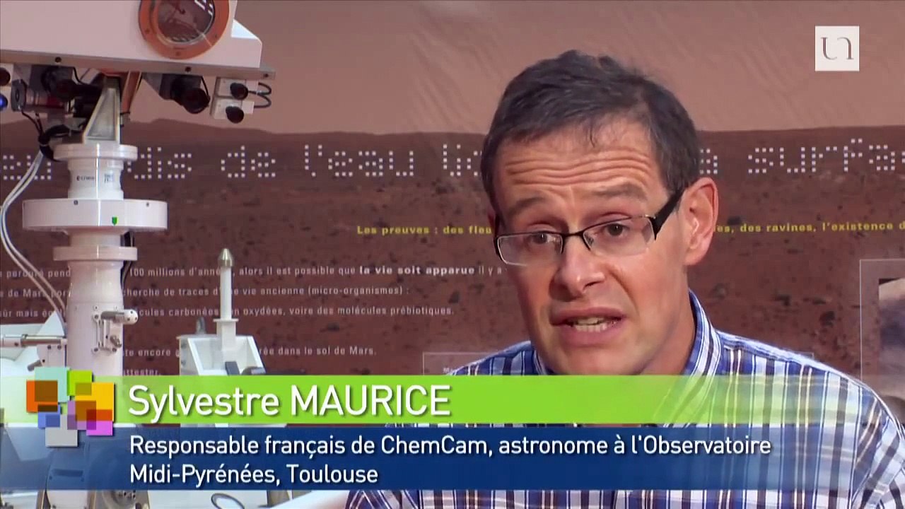 A la recherche de traces de vie sur Mars - la mission de Curiosity