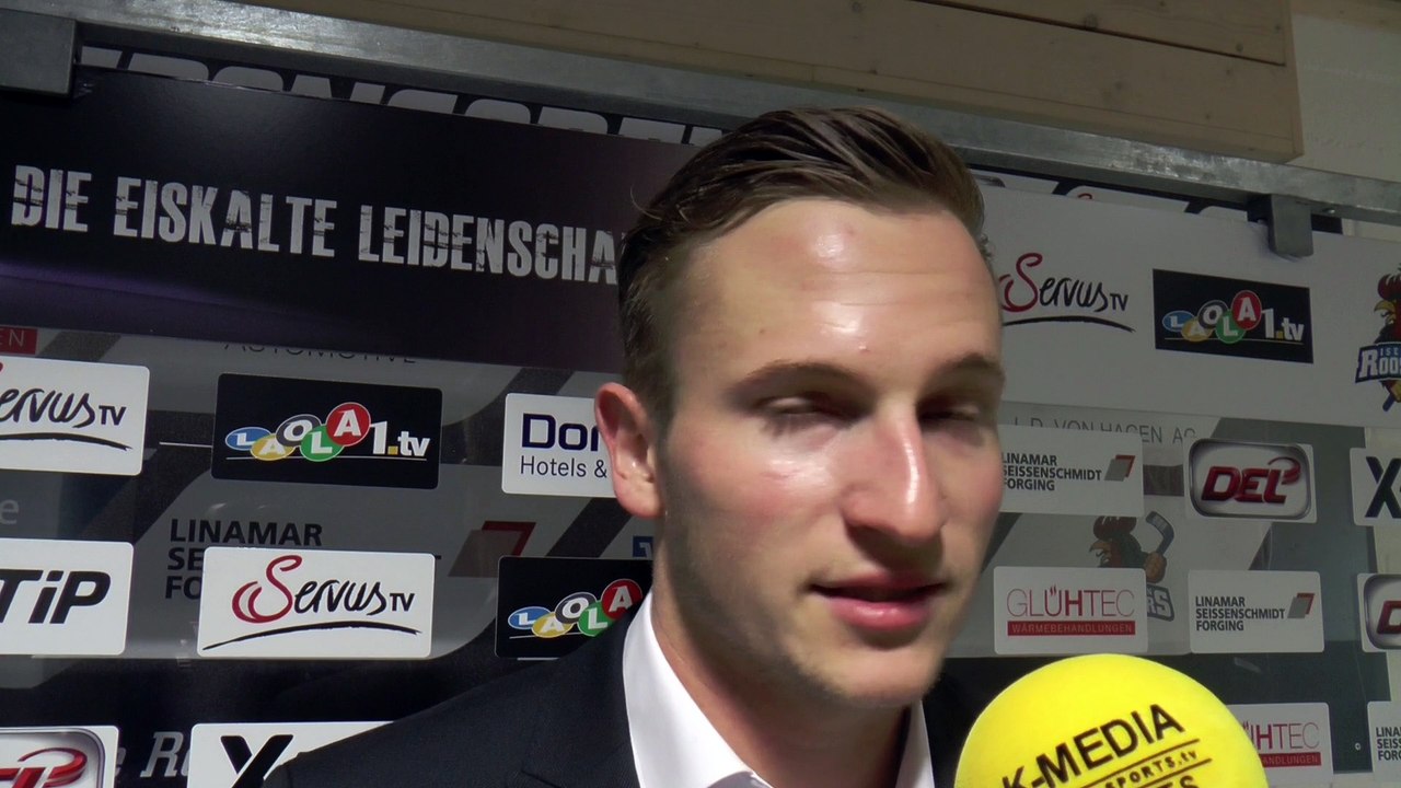 Del: kampfsieg der roosters gegen krupps eisbären