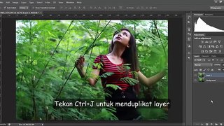Photoshop Tutorial - Cara Termudah Membuat Efek False Color (Efek IR) di Photoshop CS6