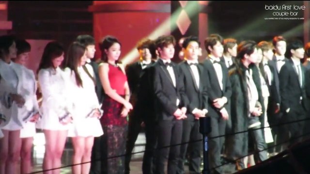 150115 Golden Disk Award opening - Apink , Taemin